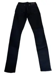 Vorschaubild 2 von Lynn Skinny Jeans Damen Schwarz W26/L30 Stretch
