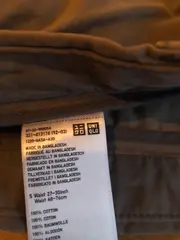 Vorschaubild 3 von Herren Chino Shorts Grau W27 100% Baumwolle Casual