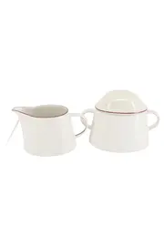 Vorschaubild 1 von Milch und Zucker Set Porzellan Weiß Klassisch Elegant