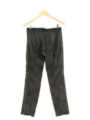Vorschaubild 2 von Damen Cordhose Gr. 34-36 Oliv Casual Baumwolle Reißverschluss-Details