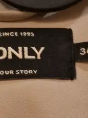 Vorschaubild 8 von Damen Kunstleder Bikerjacke Gr. 36 S Beige Modern Reißverschluss