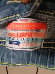 Vorschaubild 5 von Jeans Shorts Mädchen Kinder 164 Blau Casual Denim