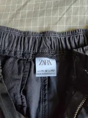 Vorschaubild 4 von Basic Jogginghose Kinder Gr. 152 Grau Baumwolle Freizeit Sport