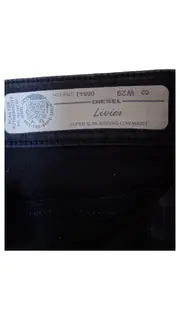 Vorschaubild 2 von Livier Damen Jeans Slim Fit W29 Grau Super Slim Jegging Low Waist