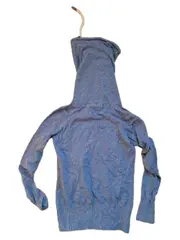 Vorschaubild 3 von Kapuzenpullover Damen Gr. XS Blau Meliert Hoodie