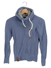 Vorschaubild 1 von Kapuzenpullover Damen Gr. XS Blau Meliert Hoodie