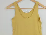 Vorschaubild 2 von Damen Top Basic Gelb Gr. 34