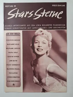 STARS + STERNE Zeitschrift
