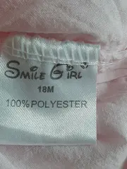 Vorschaubild 5 von Smile Girls Festliches Kleid Mädchen Gr. 86 Rosa Schmetterling Spitze