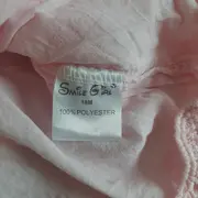 Vorschaubild 4 von Smile Girls Festliches Kleid Mädchen Gr. 86 Rosa Schmetterling Spitze
