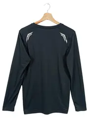Vorschaubild 2 von Ski Unterhemd Herren Gr. 46/S Schwarz Sportlich Langarm Funktionsshirt