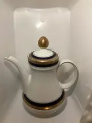 Vorschaubild 4 von Teekanne Porzellan Klassisch Festlich Weiß Grafisch 20 cm