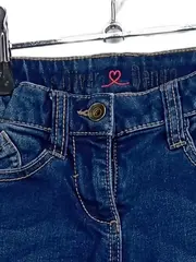 Vorschaubild 6 von Mädchen Jeans Slim Fit Gr. 134 Blau Casual