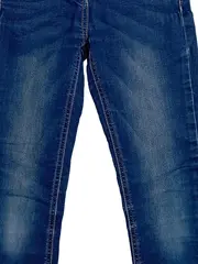 Vorschaubild 3 von Mädchen Jeans Slim Fit Gr. 134 Blau Casual