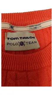 Vorschaubild 2 von Polo Team Pullover Kinder Gr. 32/34 Rot Zopfstrick Maritim