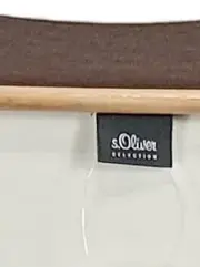 Vorschaubild 6 von Damen Freizeitkleid Wickelkleid Gr. 38 Braun Blumenmuster