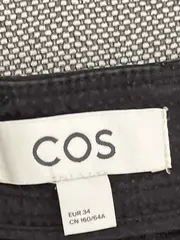 Vorschaubild 3 von Stoffhose Damen Gr. 34 Schwarz Baumwolle Stretch Modern