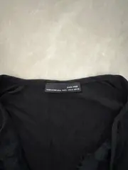 Vorschaubild 5 von Damen Langarmshirt Schwarz Spitze Rippstrick Gr. S 36