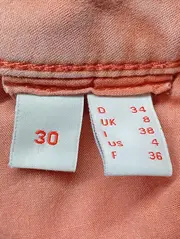 Vorschaubild 3 von Damen Stoffhose Rosa Gr. 34 XS Casual Baumwolle Hose