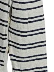 Vorschaubild 3 von Damen Pullover Gr. 36/S Beige Gestreift Maritim Baumwolle