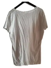 Vorschaubild 2 von Damen T-Shirt Katze Maske Abstand Halten Gr. L Weiß Bio