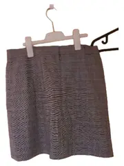 Vorschaubild 3 von Damen Faltenrock Gr. 40 Grau Kariert Business Büro Rock