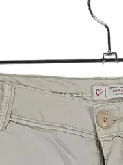 Vorschaubild 5 von Damen Chino Shorts Beige Gr. 34 XS Baumwolle Casual