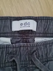 Vorschaubild 4 von EDC Herren Jogginghose Grau Größe 42 Casual Slim Fit