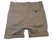 Vorschaubild 2 von Herren Shorts Chino Kurze Hose W32 M Beige Baumwolle Casual Sommer