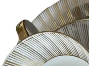 Vorschaubild 4 von Kaffeegedeck Sammelgedeck Porzellan Gold Streifen Rose