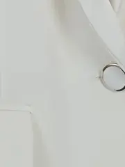 Vorschaubild 4 von Damen Blazer Gr. 34/XS Weiß Business Elegant