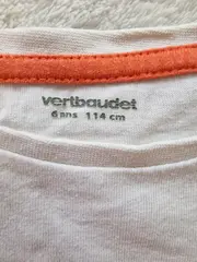 Vorschaubild 3 von T-Shirt Kinder Junge 116 Weiß Grafisch Kurzarm Baumwolle