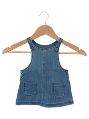 Vorschaubild 1 von CARTERS Jeanskleid Kinder Gr. 68 (6M) Blau Casual Baby Mädchen Kleid