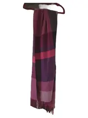 Vorschaubild 6 von Schal Damen Mehrfarbig Kariert Casual Fransen Accessoire