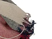 Vorschaubild 3 von Schal Damen Mehrfarbig Kariert Casual Fransen Accessoire