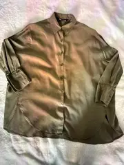 Vorschaubild 3 von Damen Hemdbluse Oliv Gr. 36/S Casual