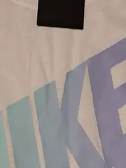 Vorschaubild 4 von Damen Sport Tanktop Gr. 40/L Weiß mit großem Swoosh Logo