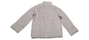 Vorschaubild 3 von Damen Strickpullover Rollkragen Grau Gr. S Alpaka Casual