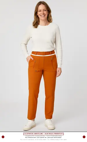 STREET ONE Stoffhose