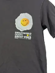 Vorschaubild 3 von Kinder T-Shirt Grau 164 Casual mit Spiegelei-Print Smileyworld