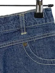 Vorschaubild 4 von Jeans-Shorts Mädchen Kinder Gr. 138 mm Blau Casual