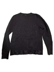 Vorschaubild 5 von Herren Pullover Strukturmuster Blau Baumwolle Gr. 54 XL