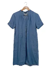 Vorschaubild 1 von Damen Jeanskleid Gr. 36 S Blau Casual Baumwolle