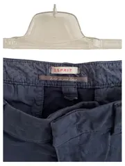 Vorschaubild 2 von Damen Stoffhose Chino Gr. 38 Navy Blau Casual Baumwolle