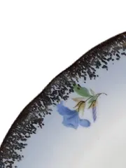 Vorschaubild 4 von Platzteller 19cm Porzellan Weiß Blumenmuster Klassisch Festlich