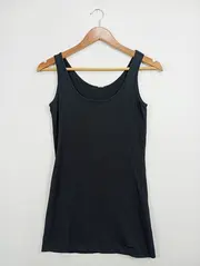 Vorschaubild 2 von Damen Basic Top Schwarz Gr. 36/S