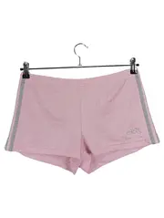 Vorschaubild 1 von Damen Sport Shorts Pink Gr. 36 Logo Print Polyester