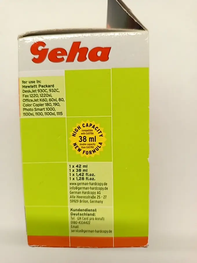 GEHA Tintenpatrone Bild 3