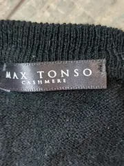 Vorschaubild 3 von Pullover Damen Gr. 36/S Schwarz Basic Wolle Kaschmir