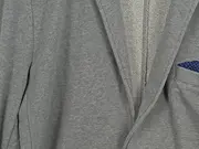 Vorschaubild 3 von EDC Herren Sakko Gr. 36 Grau Casual Baumwolle